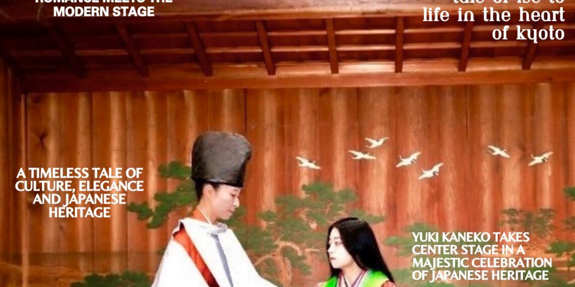 Yuki Kaneko Brings the Timeless Romance of The Tale of Ise to Life at Kyoto’s Historic Nashinoki Shrine